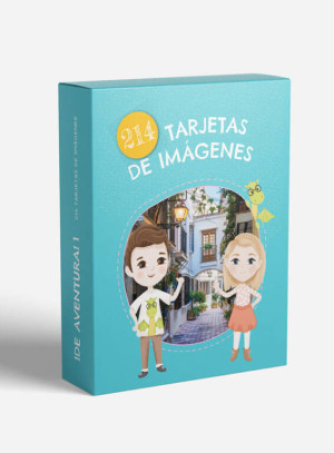 Tarjetas de imagenes. Fiszki do De Aventura! 1