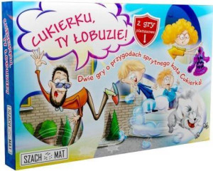 Cukierku, Ty łobuzie! / Złapię cię, Cukierku. 2 gry planszowe