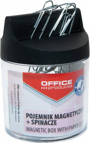 Pojemnik magnetyczny ze spinaczami