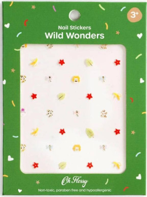 Naklejki na paznokcie dla dzieci Wild Wonders