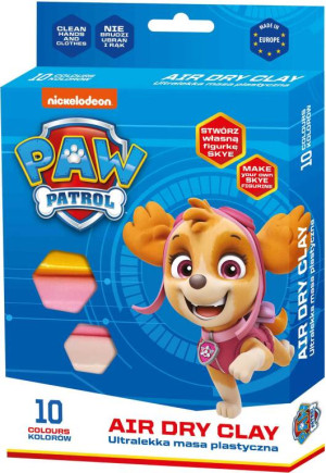 Masa plastyczna Paw Patrol Skye 10 kolorów