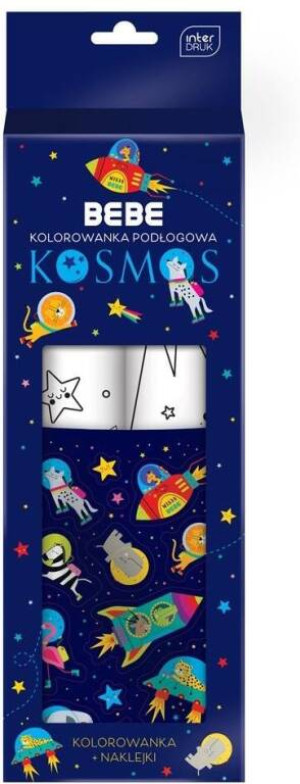 Kolorowanka 86x29cm z nakl. BB Kosmo