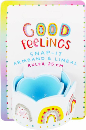 GOOD FEELINGS Zwijana linijka-bransoletka 25 cm