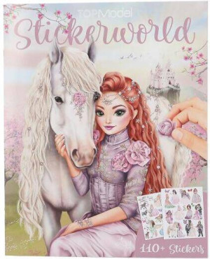 Zestaw Top Model Viva Violet z naklejkami 13443A