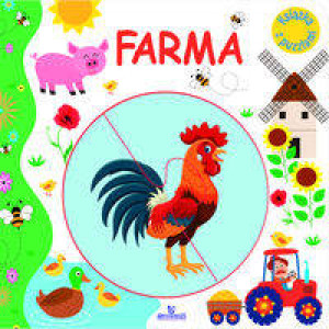 Farma. Książeczka z puzzlami