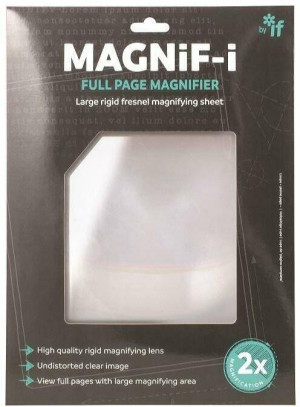 Magnifi-i Arkusz powiększający/lupa do książki A4