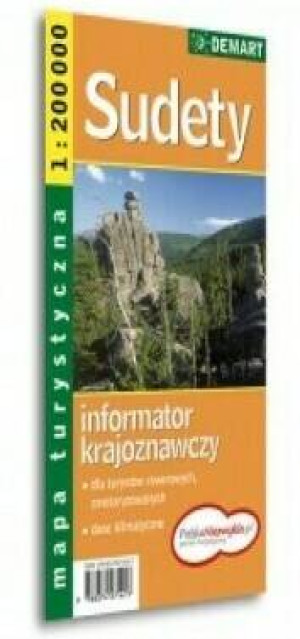 Sudety. Mapa turystyczna