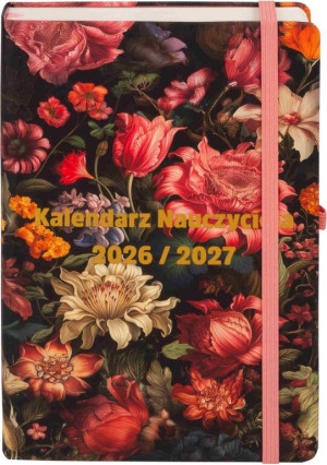 Kalendarz Nauczyciela 2026/27 A5 Kwiaty