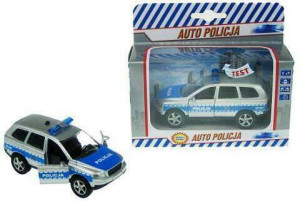Auto Policja 11 cm z dźwiękiem