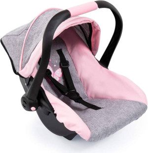 Bayer Fotelik samochodowy dla lalki z baldachimem Deluxe Car Seat 67933AA