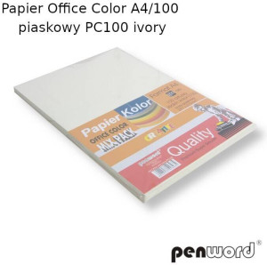 PAPIER XERO KOL A4 75G PIASKOWY OP100ARK PENW