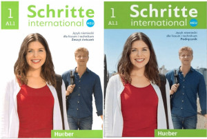 Pakiet: Schritte international Neu 1. A1.1. Podręcznik / Zeszyt ćwiczeń dla liceum i technikum. Język niemiecki