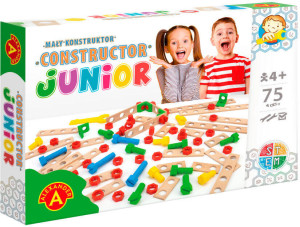 Mały konstruktor Junior. 75 elementów