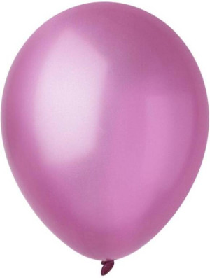Balony Decomex metaliczny jasny róż 28cm 100szt