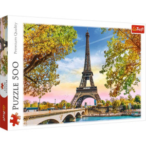 Puzzle 500. Romantyczny Paryż