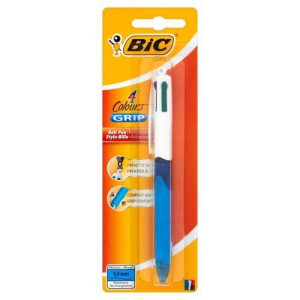 Długopis 4 Colours Grip BIC mix AST blister 1szt