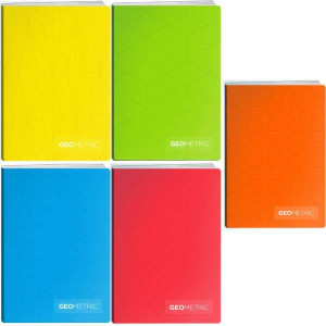Zeszyt Geometric. A5/32K linia. 20 sztuk