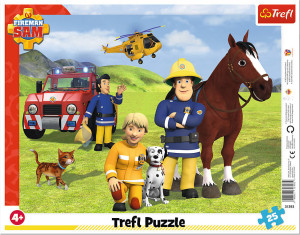 Puzzle ramkowe 25. Zawsze na straży TREFL