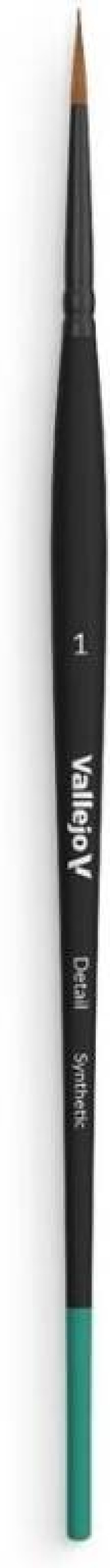 Vallejo: B02001 - Detail - Round Brush - Synthetic 1