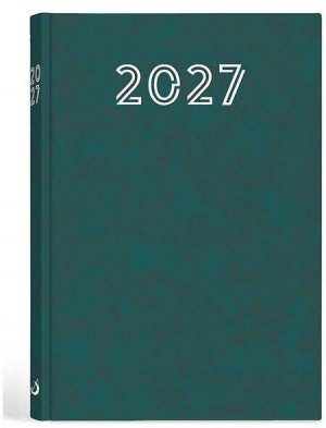 Terminarz 2027 A5 standard zielony