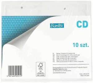 Koperta bąbelkowa CD 20x17,5cm BANTEX