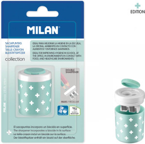 Temperówka Collection Antibacterial zielona MILAN