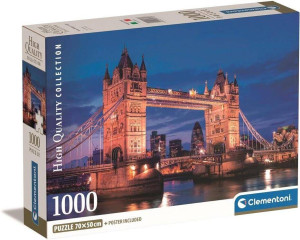 Puzzle 1000. Tower Bridge at night
