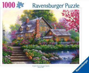 Puzzle 1000 Romantyczny domek na wsi