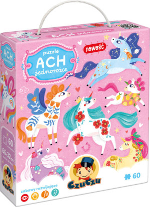 CzuCzu. Puzzle Ach Jednorożce. 4+