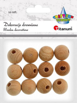 Koraliki drewniane