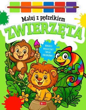 Maluj pędzelkiem. Zwierzęta