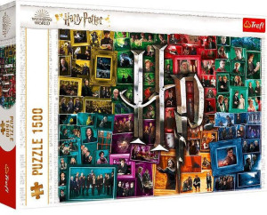 Puzzle 1500. Harry Potter Na przestrzeni filmów