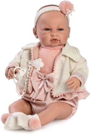 Lalka hiszpańska bobas Sara płacze i mówi 45cm