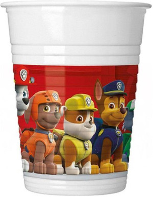 Kubeczki plastikowe Psi Patrol 200ml