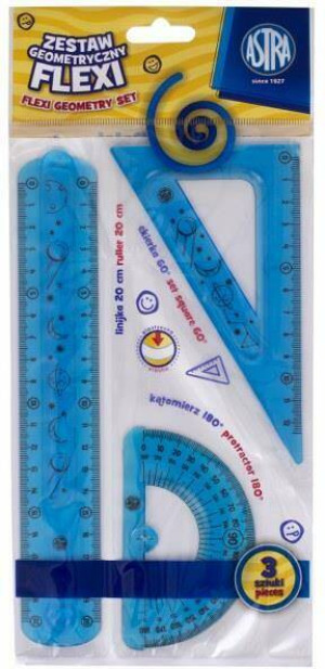 Zestaw geometryczny Flexi 3 elementy