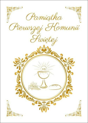 Pamiątka Pierwszej Komunii Świętej