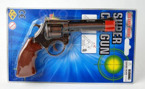 Pistolet metalowy na spłonkę
