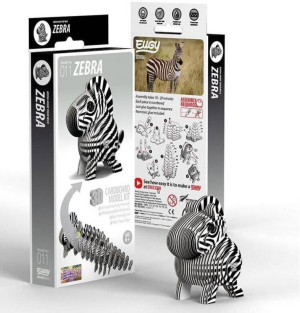 Zebra Eugy. Eko Układanka 3D