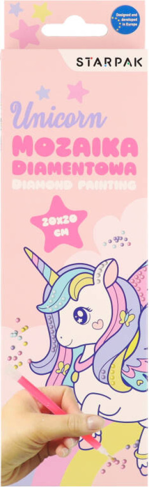 Zestaw kreatywny Mozaika diamentowa Unicorn