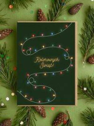Karnet. Kolorowych Świąt