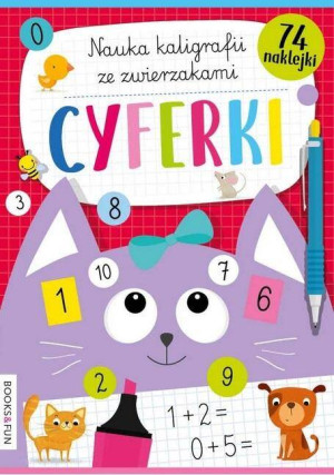 Cyferki. Nauka kaligrafii ze zwierzakami
