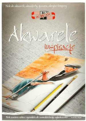 Blok do akwareli A4. Inspiracje