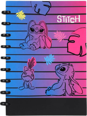 Kołobrulion B5 Disney Black Stitch big ring 100 kratek wzór 2