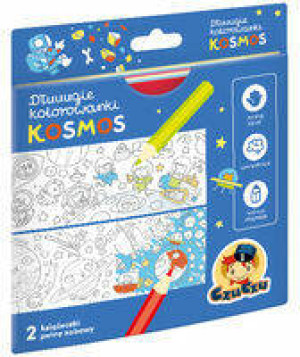 CzuCzu. Kosmos. Dłuuugie kolorowanki