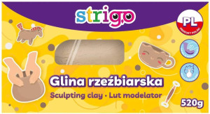 Glina rzeźbiarska naturalna 520g