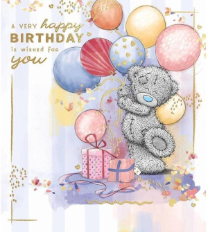 Karnet Urodziny A very happy birthday
