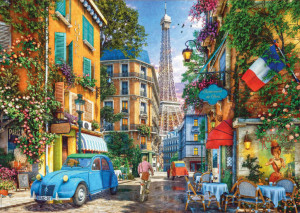 Puzzle 4000 Uliczka w Paryżu