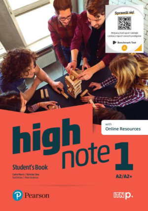 High Note 1. Student's Book (Podręcznik) + Kod Digital Resource + eBook. Poziom A2/A2+. Język angielski