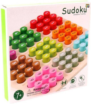 Gra drewniane sudoku