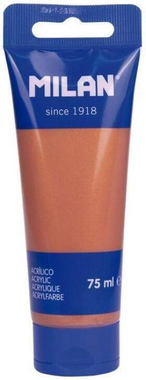 Farba akrylowa w tubce 75ml miedziana MILAN